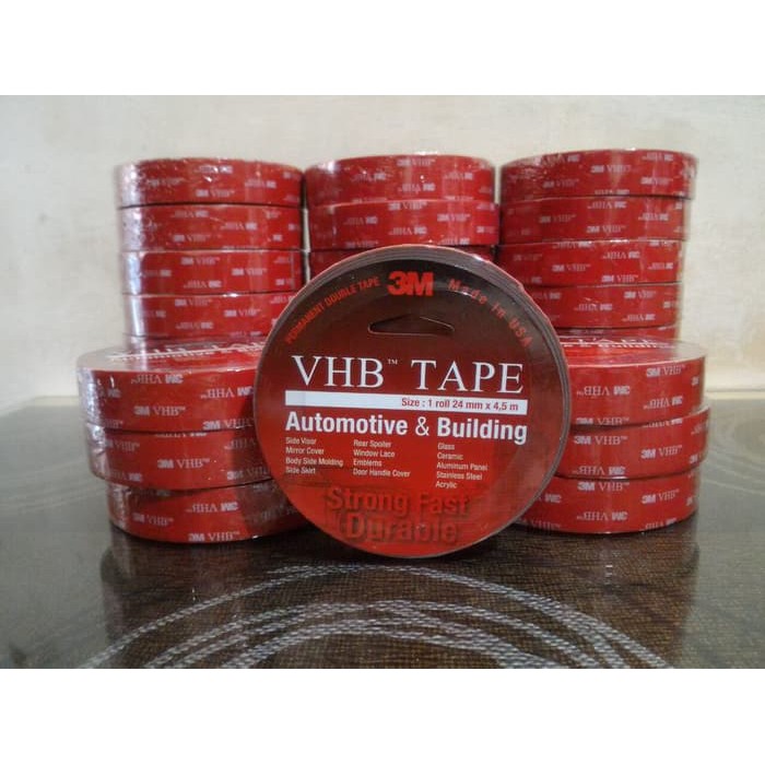 

Double Tape 3M VHB 24mm x 4,5 m ORIGINAL / DOUBLE FOAM TAPE