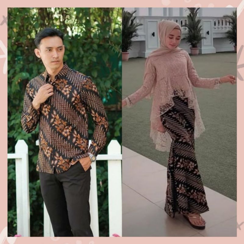 BATIK SET KEBAYA ROK DUYUNG PINGUIN PARANG MELATI