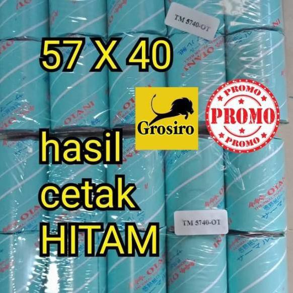 

Õ* OTANI Kertas Struk 57x40 ( 1 pack isi 10 roll ) u/ mesin Spots ( Gojek dll ) ( 57 x 40 )