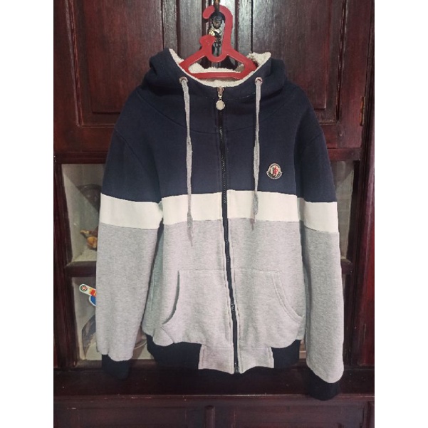 Zipper Hoodie sherpa moncler second