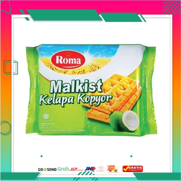 

Roma Malkist Kelapa Kopyor 252 g