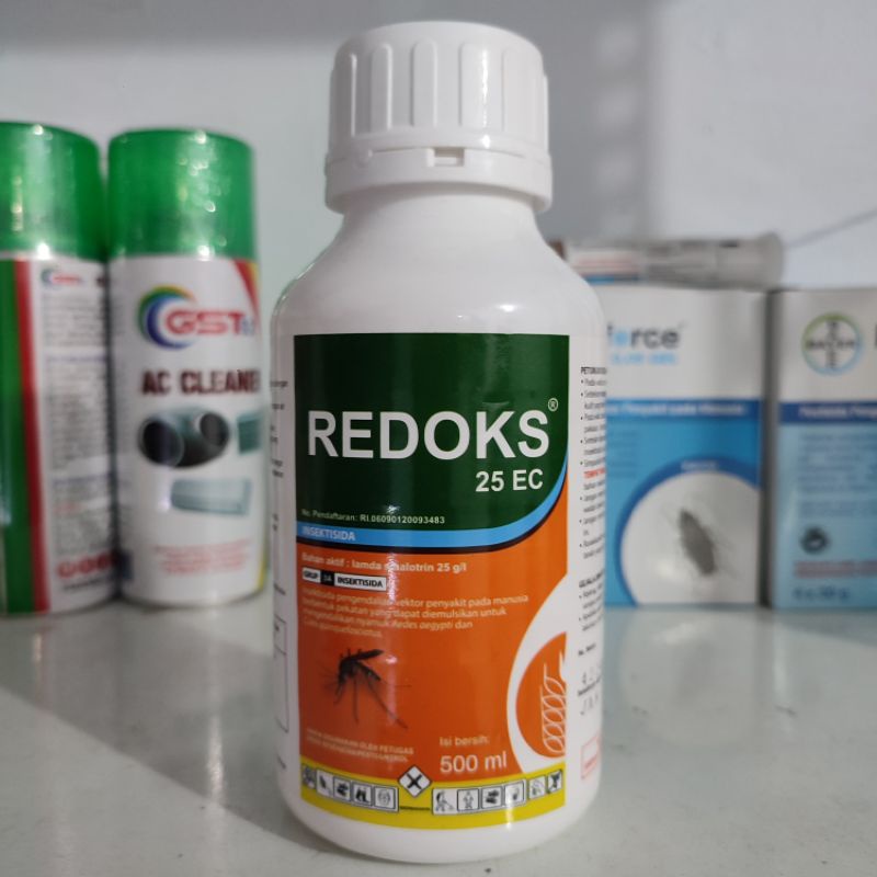 REDOKS 25 EC - OBAT PESTISIDA FOGGING&amp;SPRAY - 500ML - BAHAN AKTIF SERUPA ICON 25EC