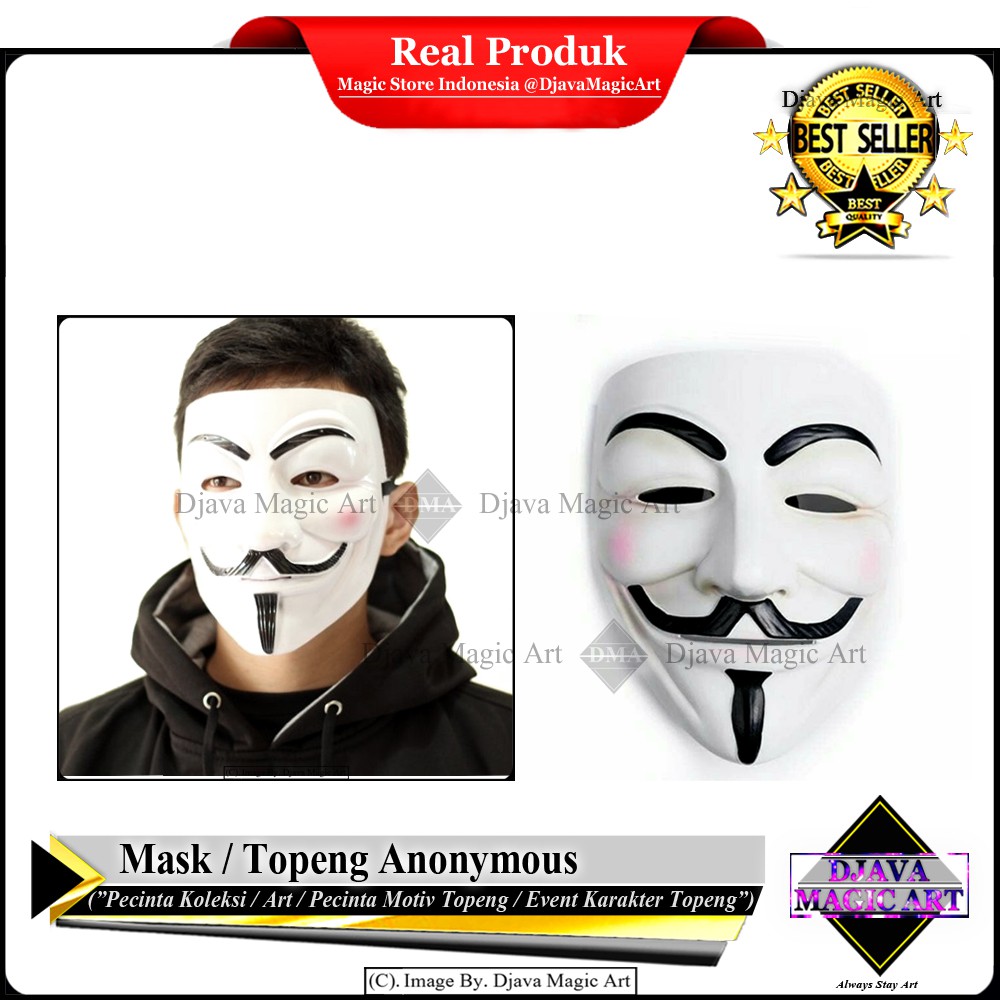 MASK - TOPENG ANONYMOUS - KOLEKSI
