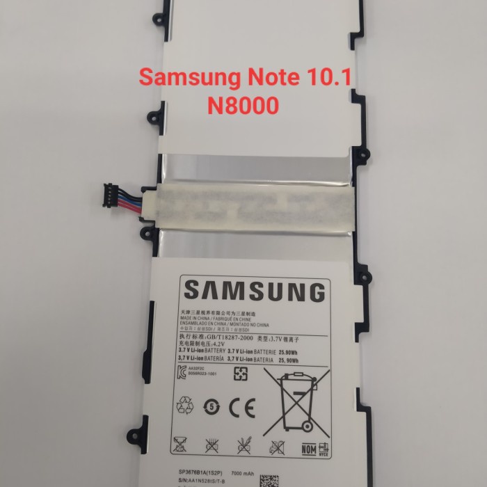 Baterai Samsung Note 10.1 N8000 ORi