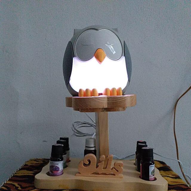 Ready Stock Rak Essential Oils Diffuser Owl Atau Dessert Mist 6 Slot