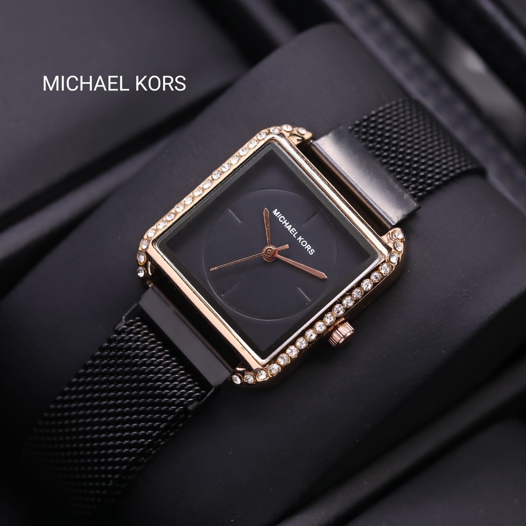 Promo Jam Tangan Wanita Fashion Rantai Pasir MK0650 Free Box & Baterai ( Bisa COD )