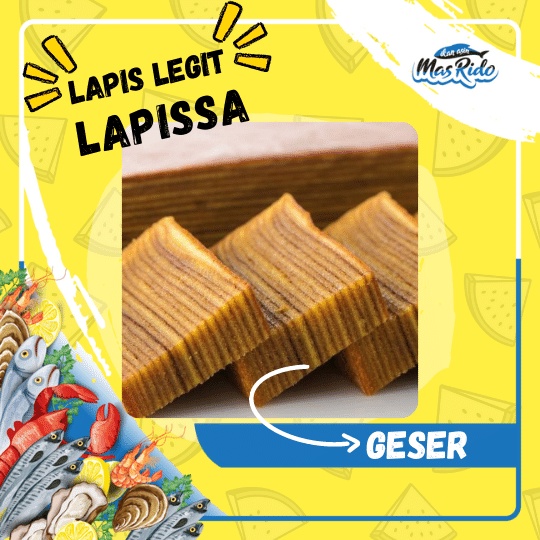 

Kue Lapis Legit Spekkoek Original Layer Cake Lapissa Lapis Lembut
