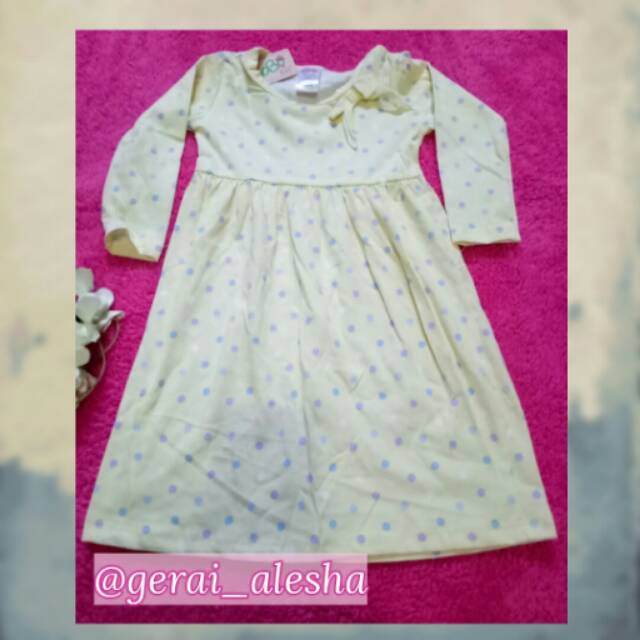 Gamis anak bahan kaos adem