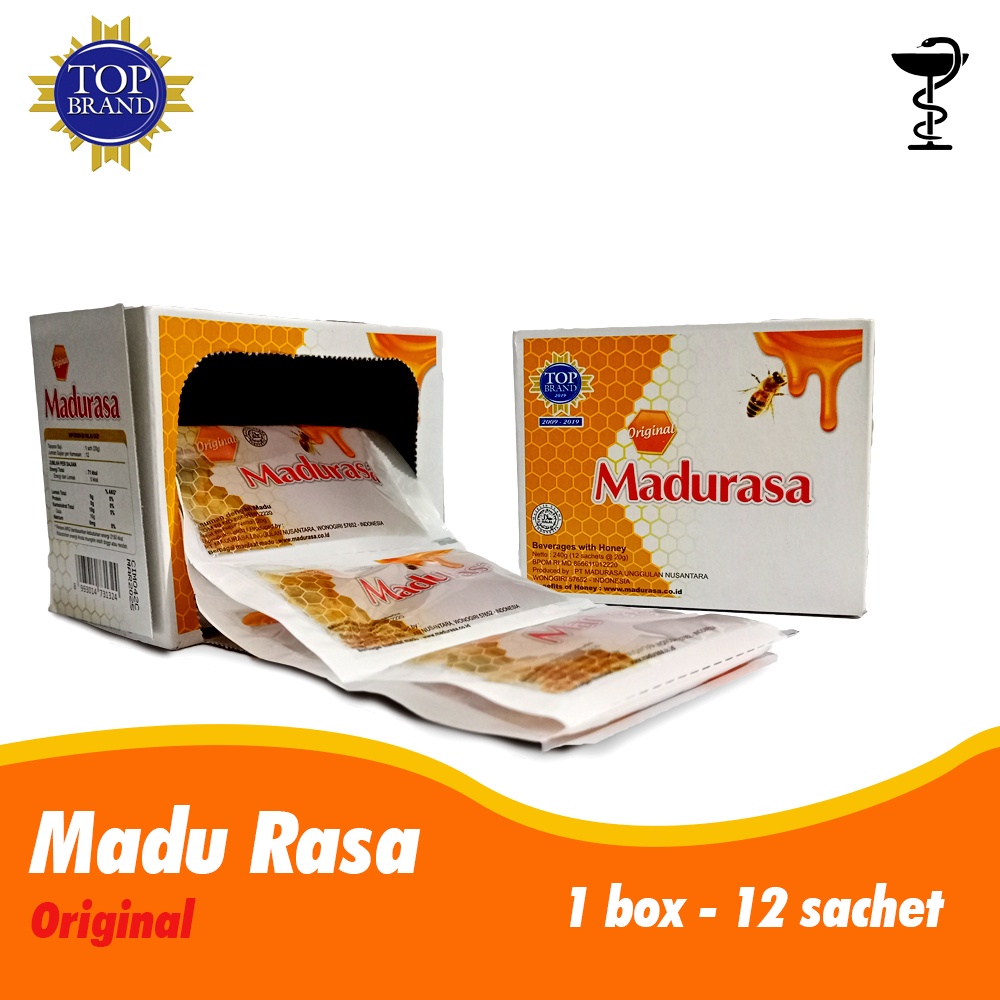 

Madu rasa - 1 box 12 sachet