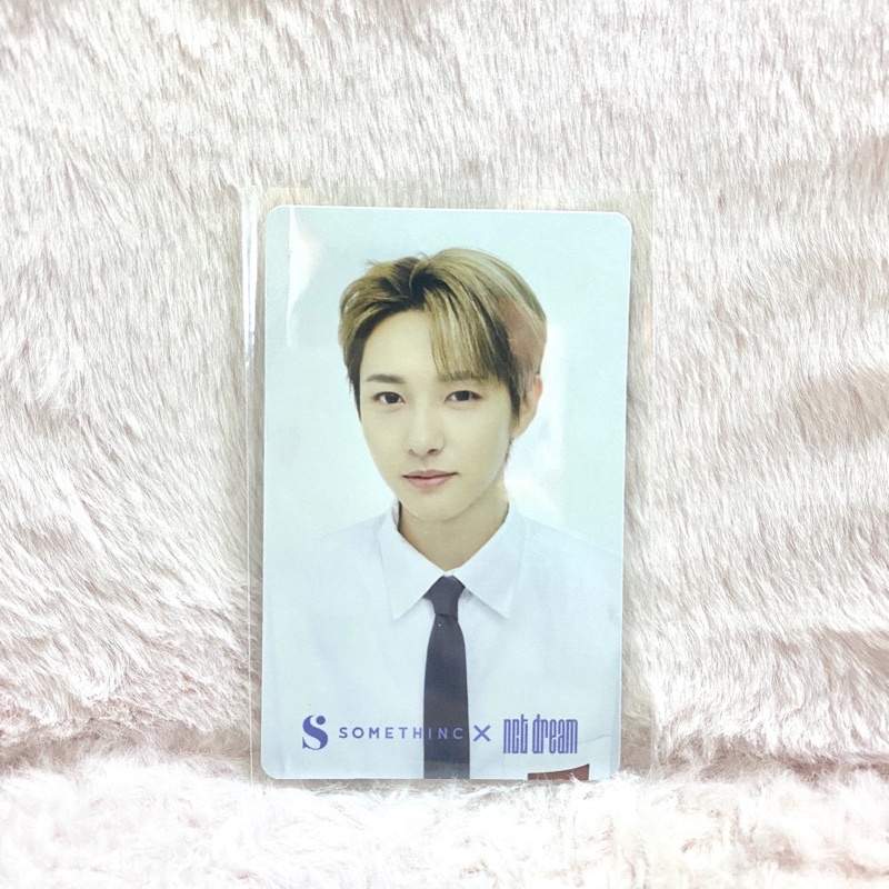 nct dream x somethinc photocard renjun set