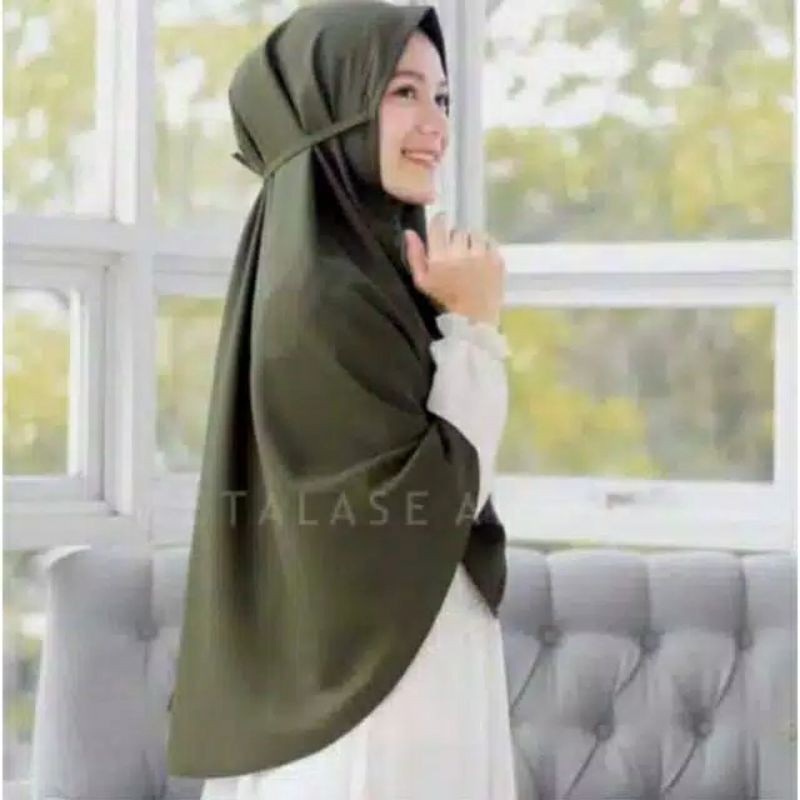 (COD)Hijab Bergo Jumbo Maryam Diamon Hijab Bergo Jumbo Tali