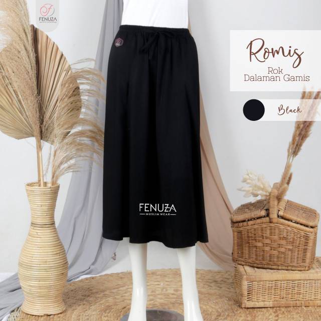Rok dalaman gamis by fenuza / rok dalaman nyaman / rok dalaman gamis lembut adem / rok dalaman enak
