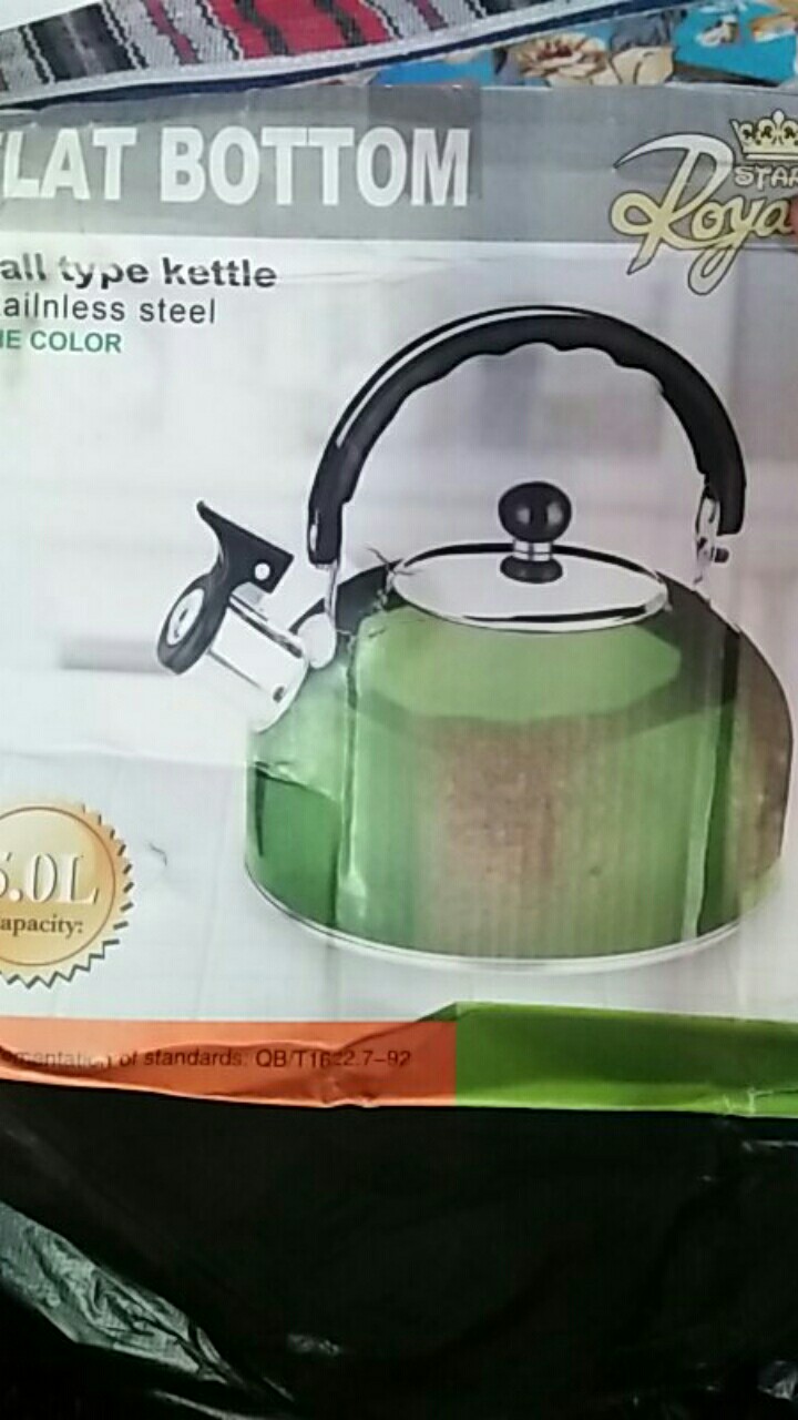 Teko Siul  5 Liter Ceret Bunyi Kettle Stainless Steel Warna