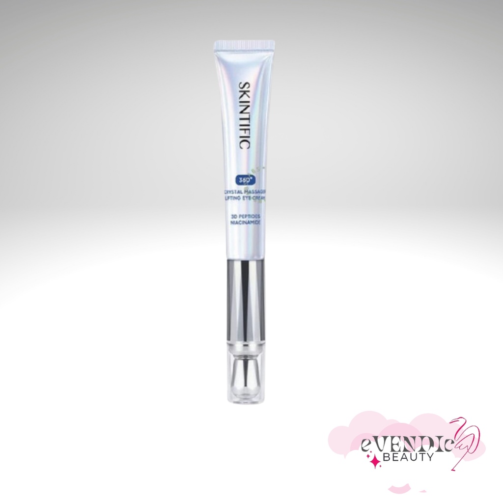 SKINTIFIC - 360 Crystal Massager Lifting Eye Cream【BPOM】| eye cream