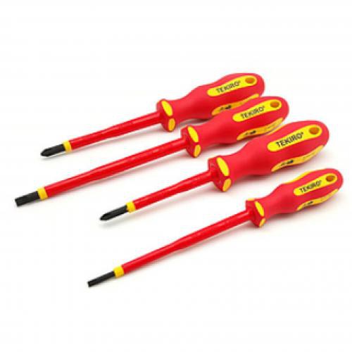Tekiro Obeng Listrik Elektrik Set 4pcs / Obeng Listrik / Insulation Screwdriver 4pcs