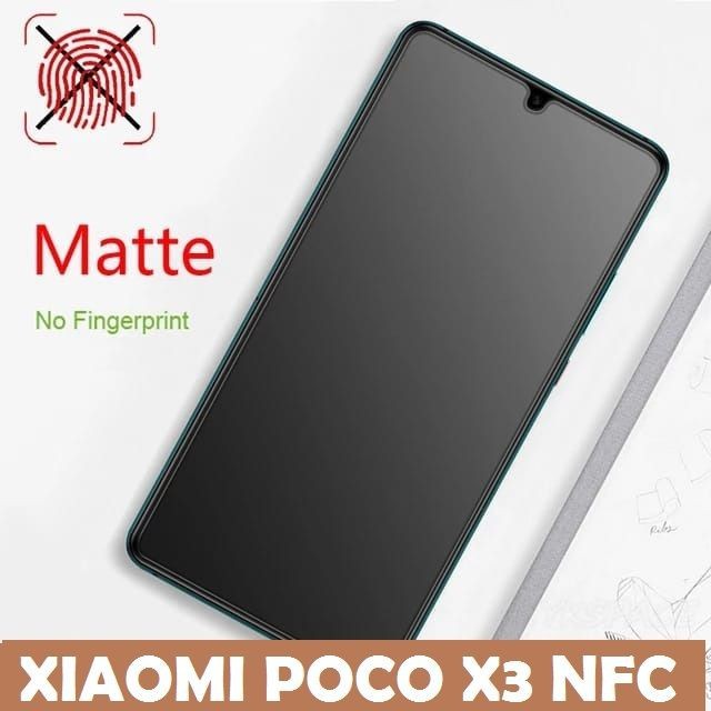 POCOPHONE M3/ X3 NFC/F2 PRO TEMPERED GLASS FULL ANTI GLARE, ANTI GORES KACA GAMING