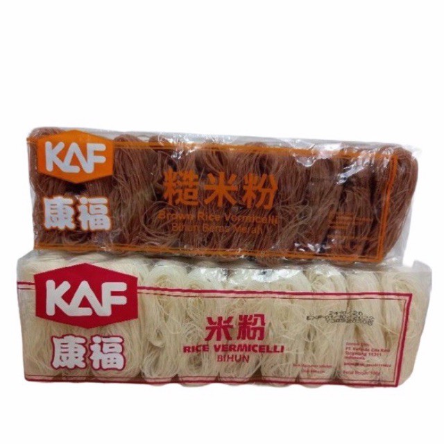 KAF Brown Rice, White Rice Vermicelli 500g