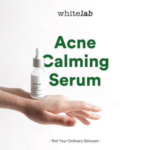 [COD] WHITELAB ACNE CALMING SERUM TEA TREE HEXAMIDINE &amp; CICA UNTUK WAJAH BERJERAWAT I 20ML ORI BPOM