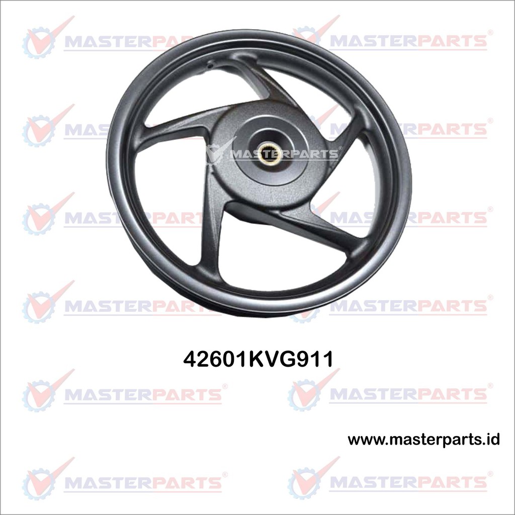 Velg belakang Beat, Spacy Karburator, Scoopy FI, Vario 110 - 42601KVG911 Lingkar Ban 14 Original Hon