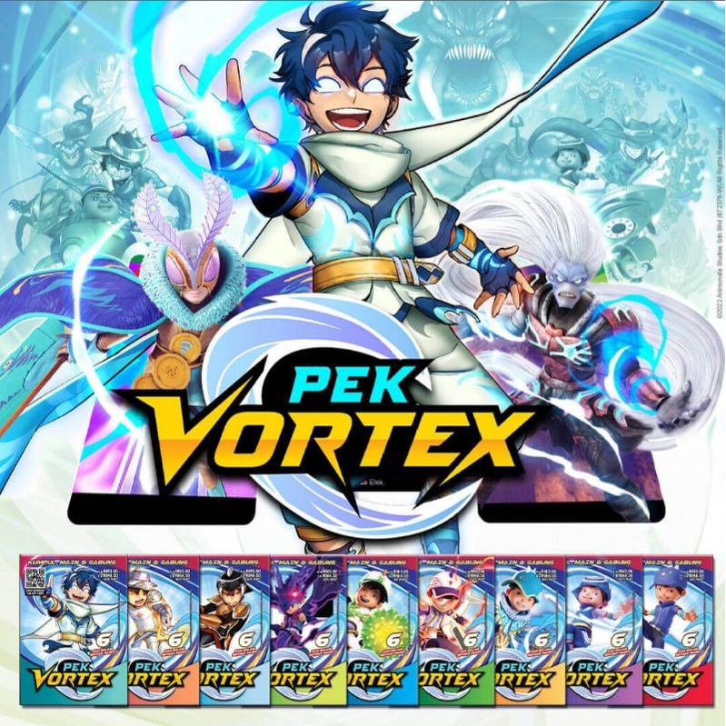 BoBoiBoy Galaxy Card: Pek Vortex