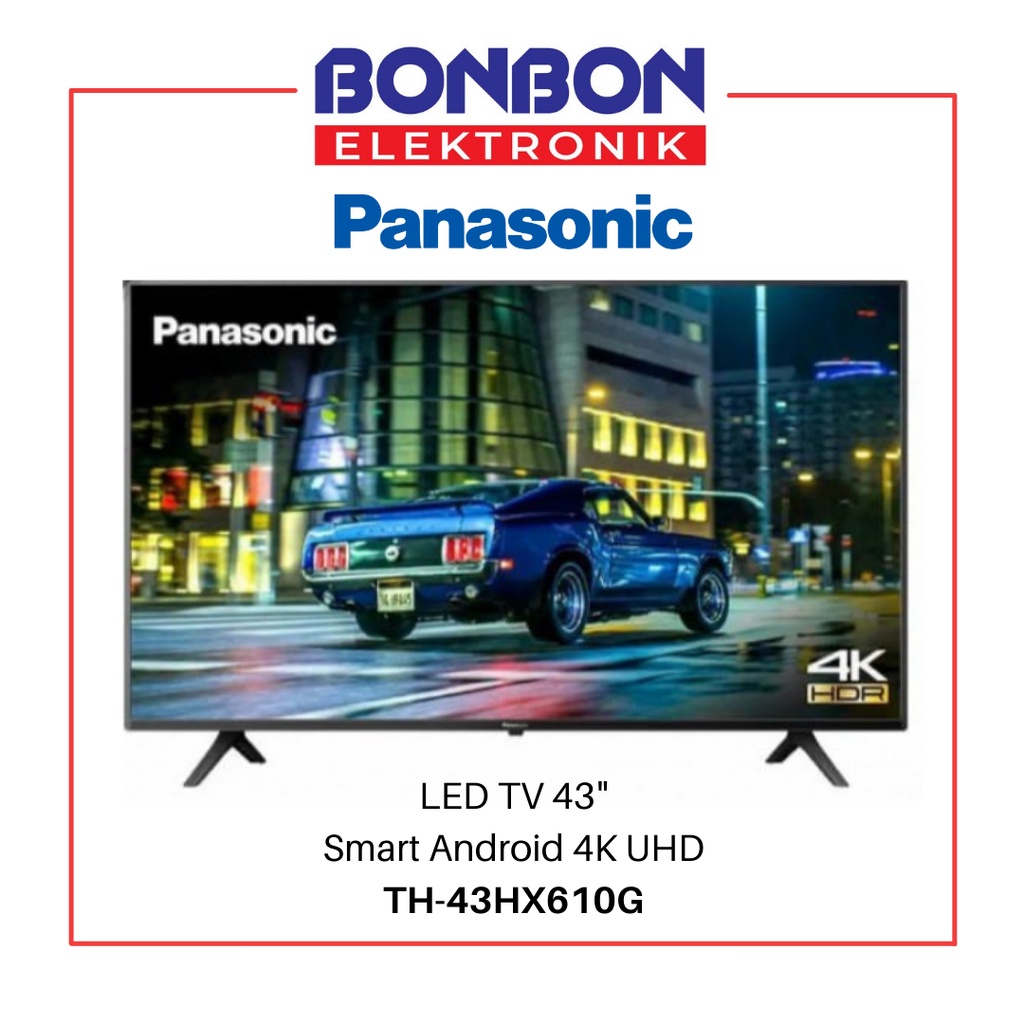 Panasonic LED TV 43 Inch TH-43HX610G/TH43HX610G UHD 4K Smart Android