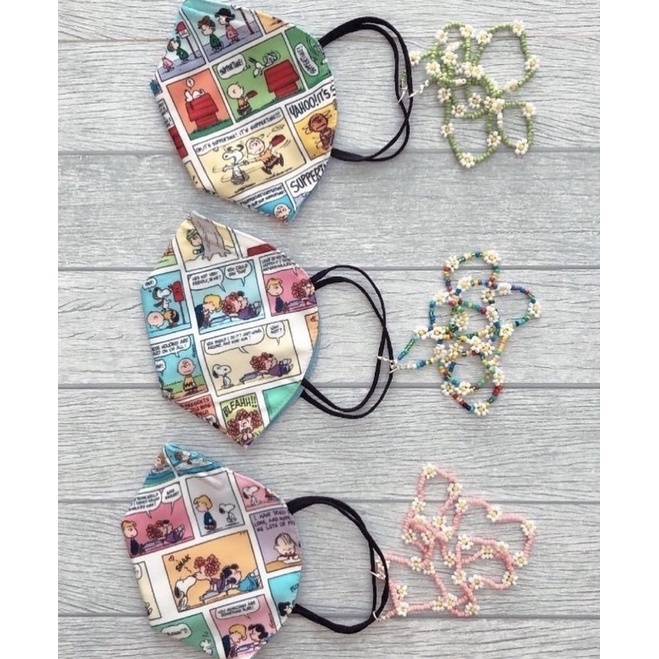 Masker Kain Snoopy Mask