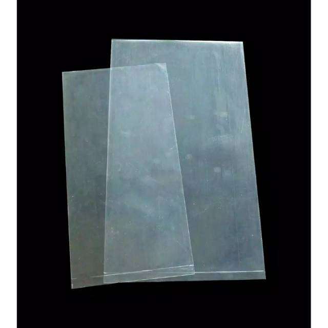 Plastik Mika PP Tebal 100 Mikron Bening Kilap Transparan Snack Camilan Kerupu