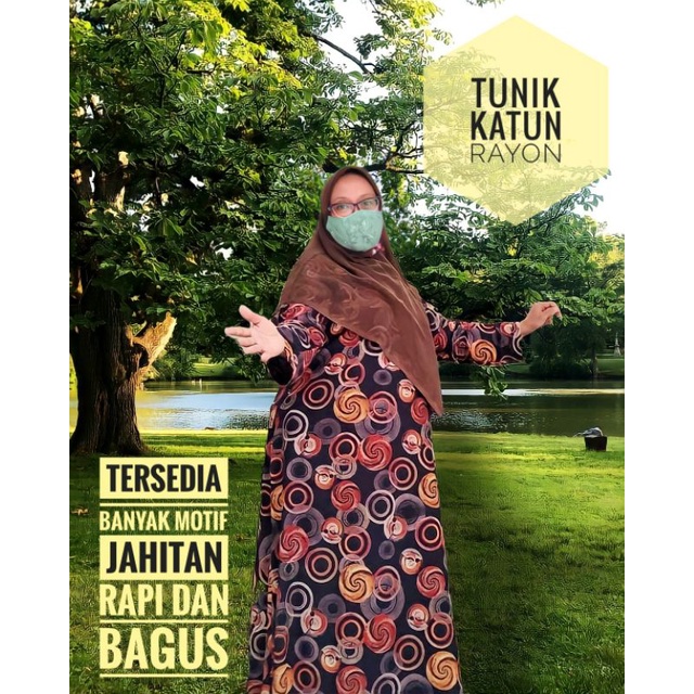 Tunik Katun Rayon murah terlaris