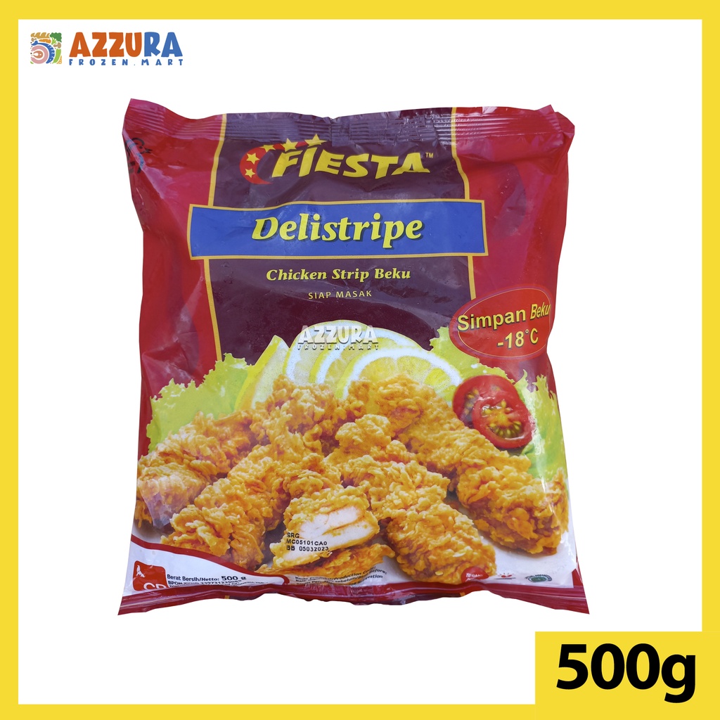 

Fiesta Delistripe Chicken Strip Beku 500g