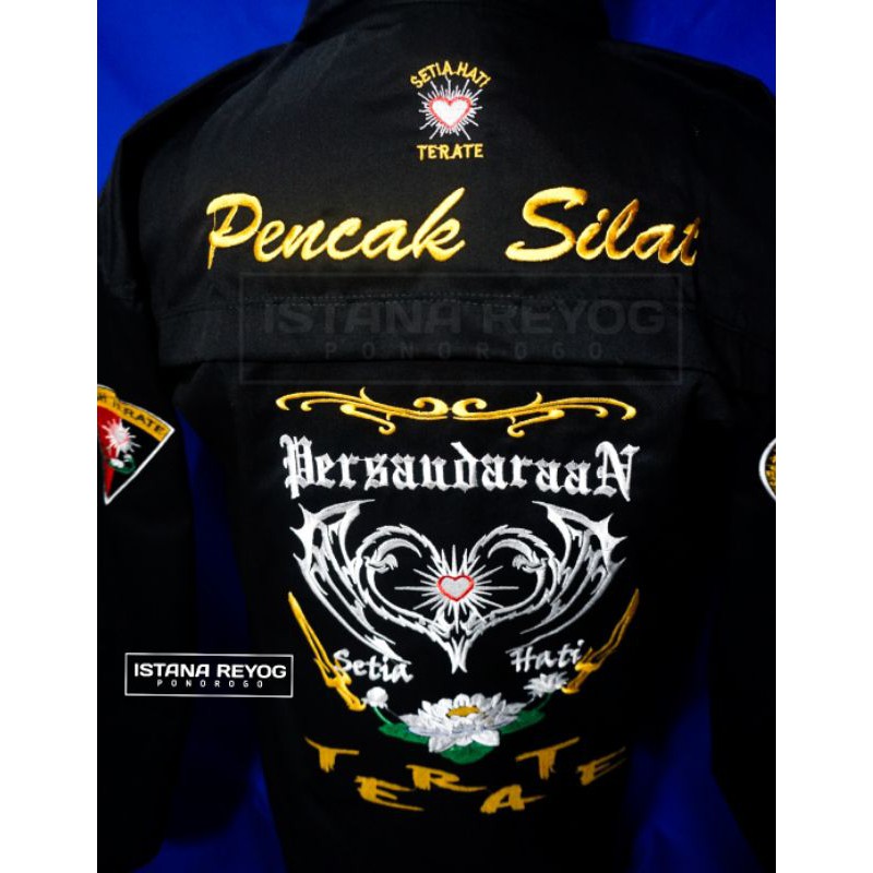 SAKRAL WARGA PSHT BORDIR / SERAGAM SILAT / SAKRAL IPSI / SAKRAL BORDIR / SAKRAL SISWA / PENCAK SILAT