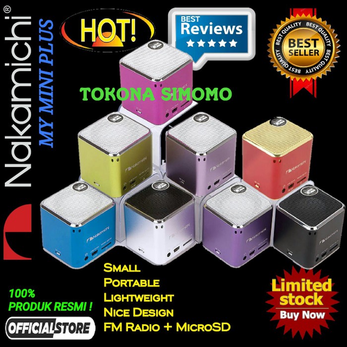 PROMO NAKAMICHI My Mini Plus Speaker Original MURAH