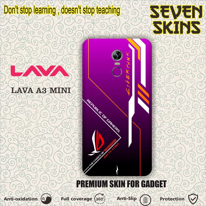 SKIN HANDPHONE LAVA A3 MINI ROG1