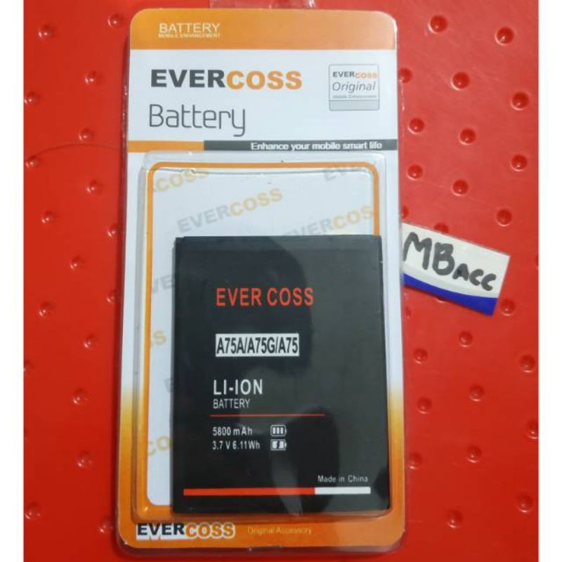 Baterai Evercoss A75A/A75G