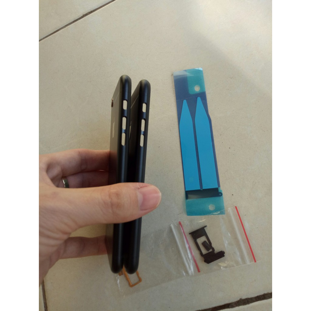 CASING/HOUSING IPONE 5S -MODEL IPONE 6S NEW -BLACK SERIES