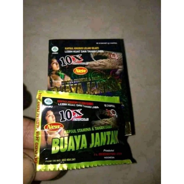 buaya jantan 10x orginal