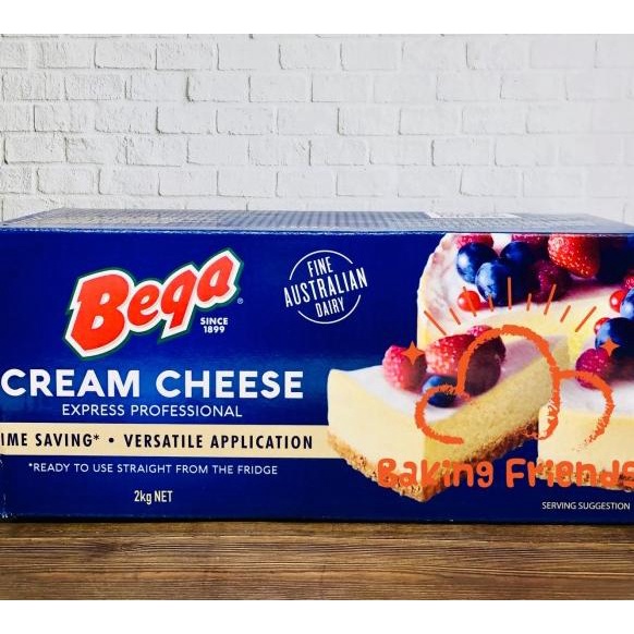 

BEGA CREAM CHEESE 2KG/KRIM KEJU BEGA