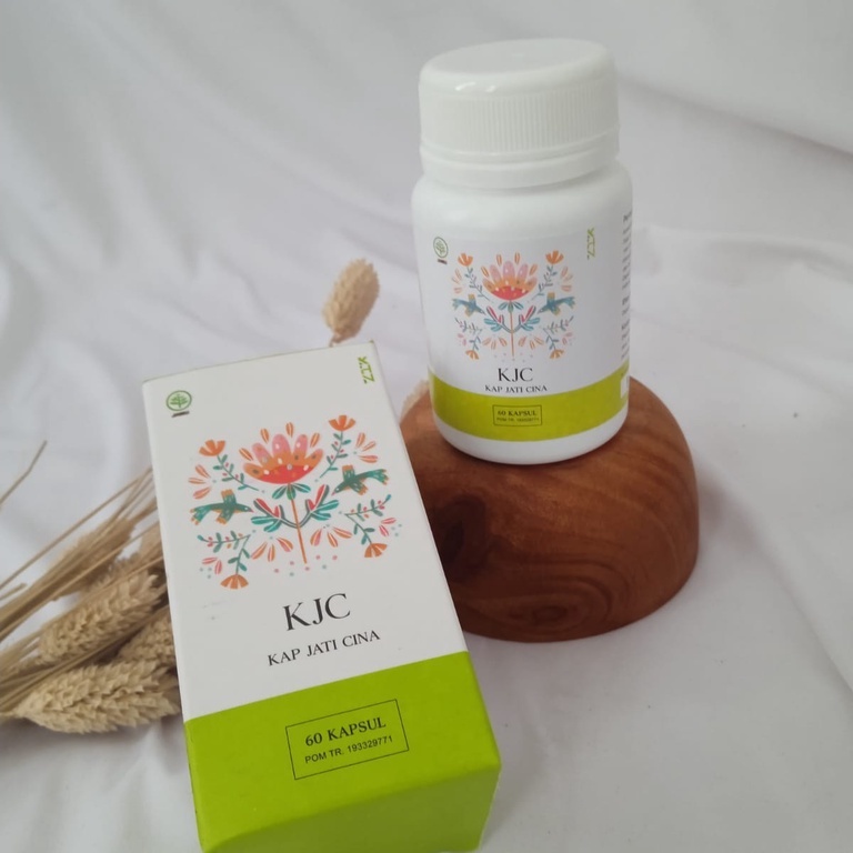 KJC Kapsul Jati Cina Herbal Pengecil Perut Buncit, Pelangsing Singset Wanita dan Pria