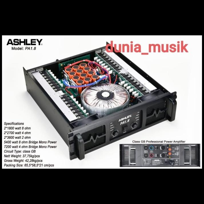 power ashley pa1.8 original ashley