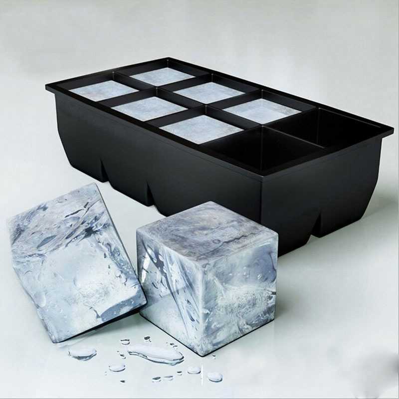 Cetakan Es Batu Model Cube 15 Hole / Cetakan Es Batu Kristal Kotak Besar Kulkas Karakter Karet Silikon Silicone Silicon  Food Grade Tanpa Tutup / Alat Cetak Es Batu / Tempat Es Batu Kotak / Ice Cube Silicon Maker Tray / Cetak Es Batu Anti Tumpah Murah