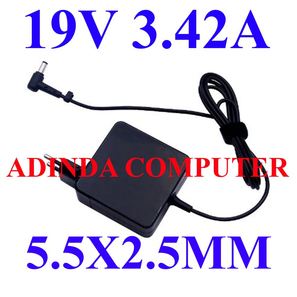 Adaptor Charger Asus X450 X452 X44 X43 A42 A43 A46 K53 Square ORI