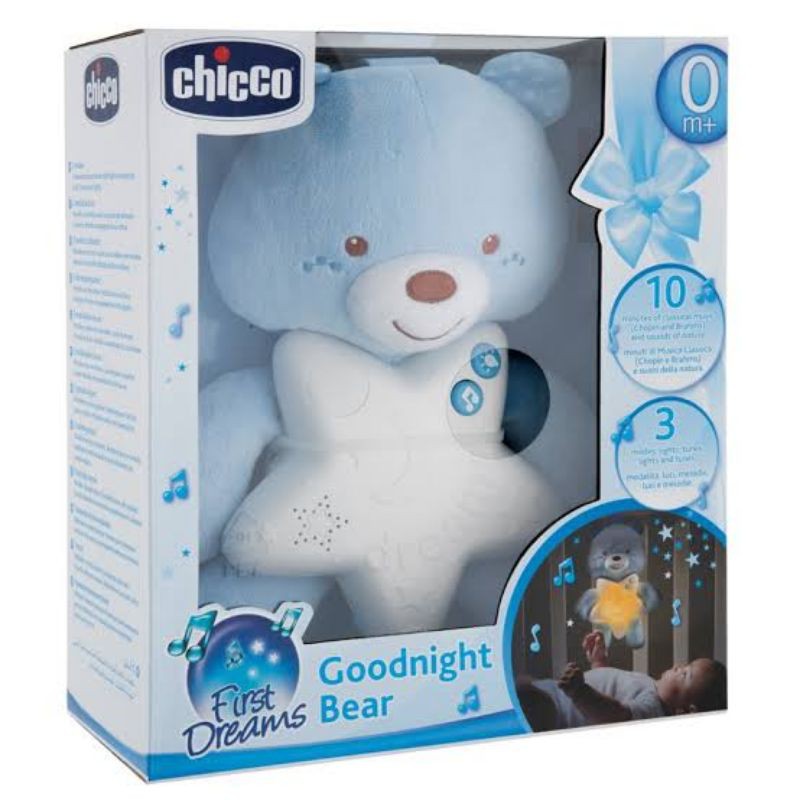 Chicco Frist dreams Goodnight Bear Blue