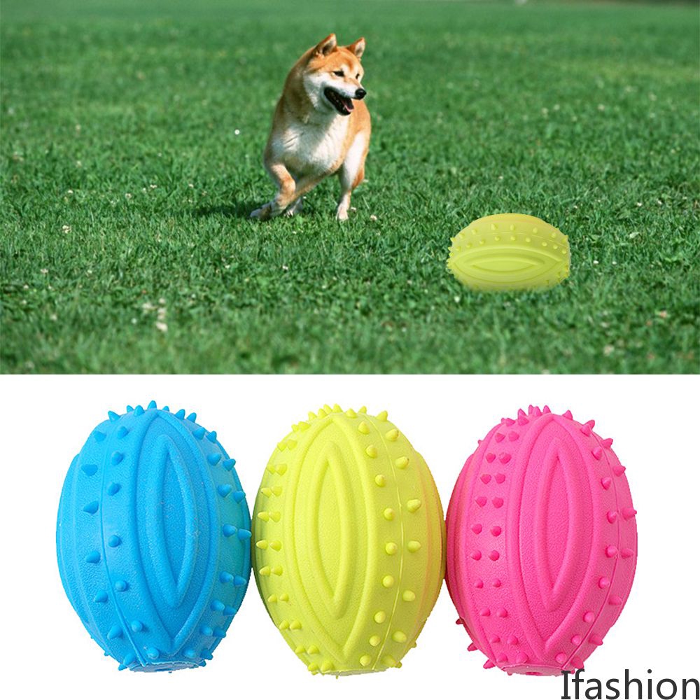 TPR Mainan Bola Gigit Untuk Anjing Kucing [IFASHION]