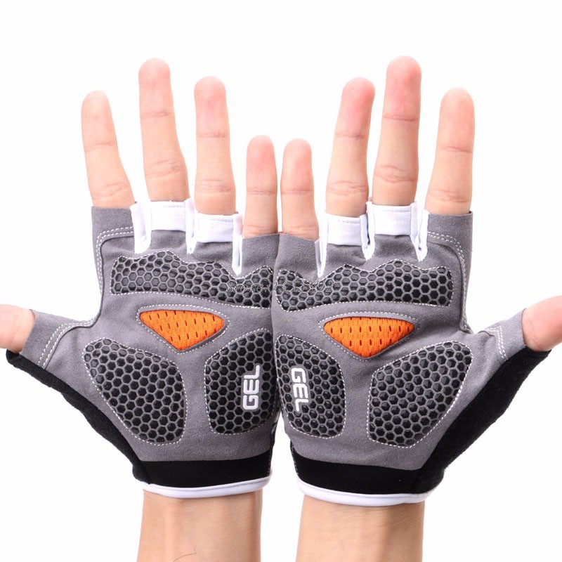 Sarung Tangan Sepeda GEL Shockproof Original Star QQN Half Finger