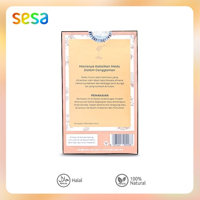 

madu- uray raw honey sticks 120 g -madu.