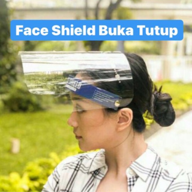 Face Shield Kacamata / Face Shield Nagita / Face shield kacamata premium / anti Fog