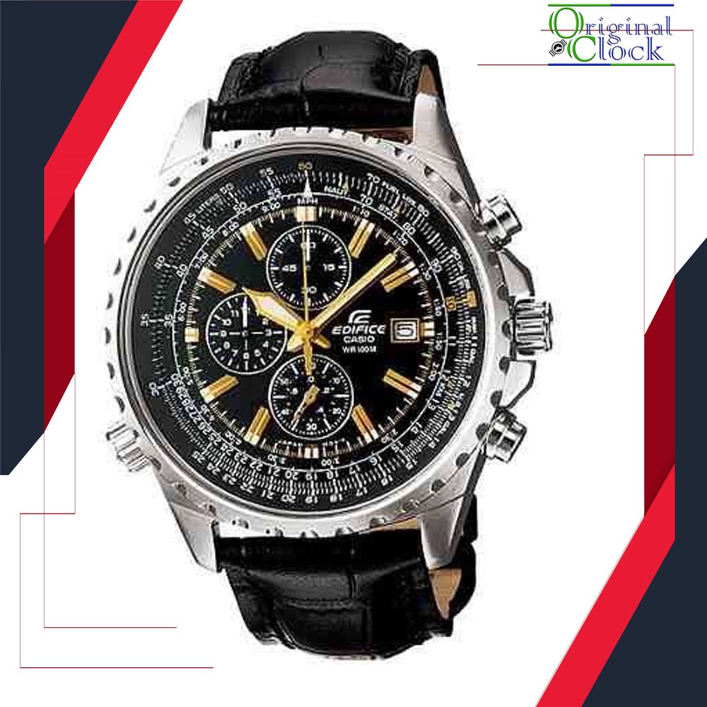 JAM CAS*10 EDIFICE EFR 527L - 1A2VUDF SIZE 45MM LEATHER BLACK