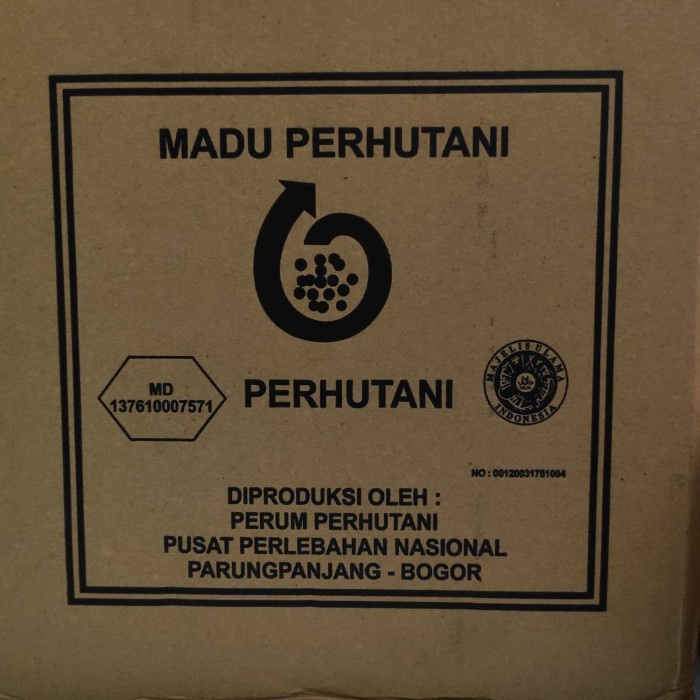 

madu- madu perhutani bunga liar asli 650 ml -madu.