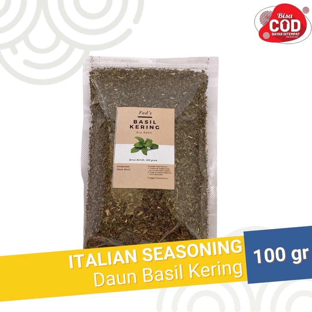 Fad's Italian Herbs 100gr - Basil Oregano Parsley Rosemary Thyme Italian Spices Italian Seasoning