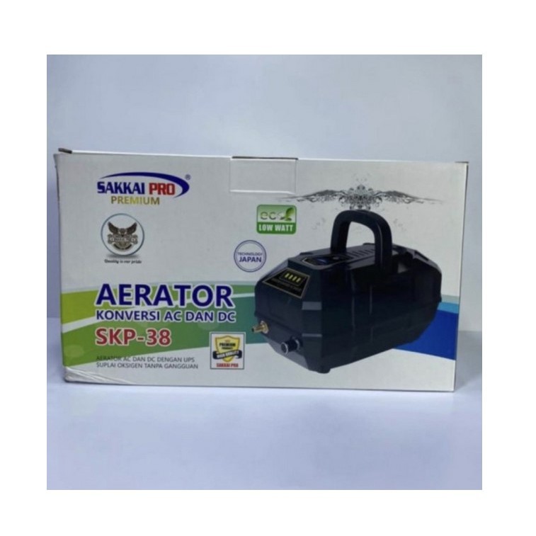 Sakkai Pro SKP 38 Mesin Aerator Aerasi Kolam AC/DC AC DC