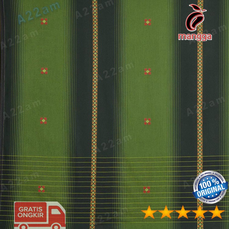Motif SONGKET M15-38 Kain Sarung Tenun Original Cap MANGGA Dewasa